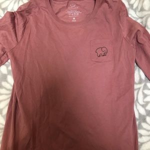 Pink ivory Ella long sleeve shirt